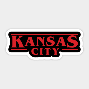 Stranger Kansas City Sticker